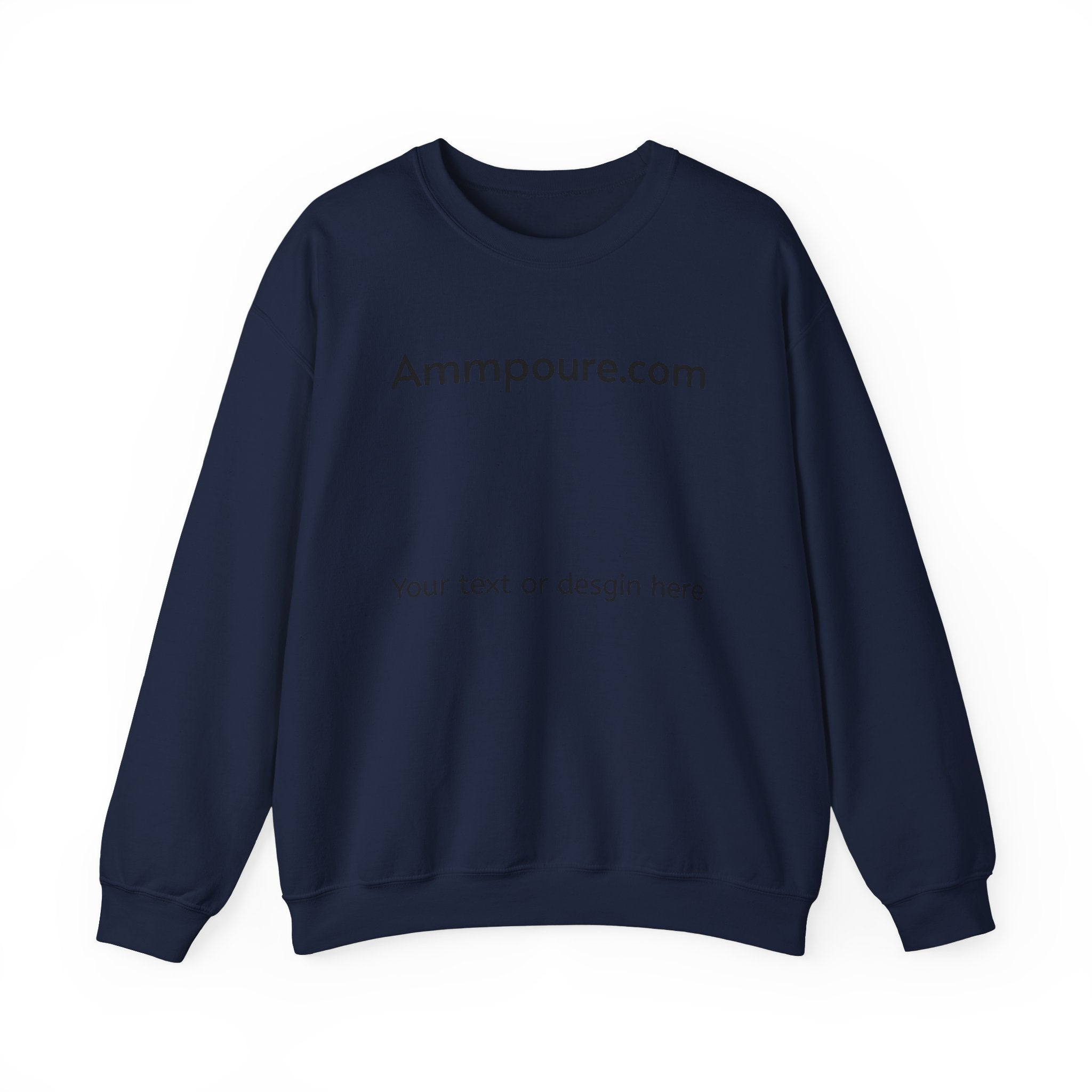 Customizable Unisex Heavy Blend™ Crewneck Sweatshirt - Perfect for Personalization - Ammpoure Wellbeing