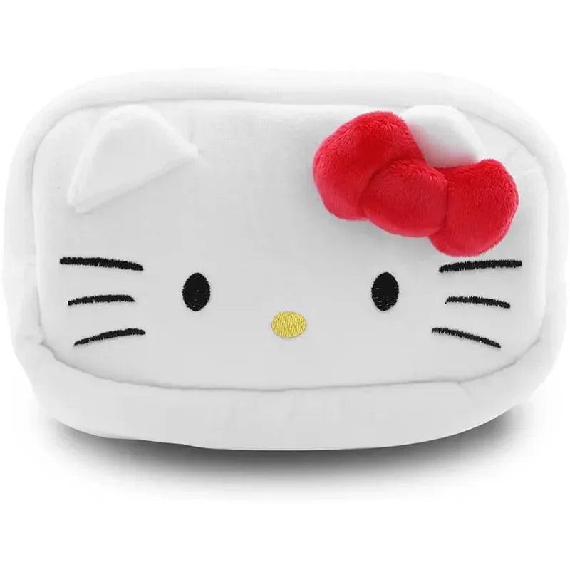 Cute Hello Kitty Cat Plush Pencil Case Bag Makeup Cosmetic Makeup Bag for Girls Organizer Wallet Stationery Travel Storage Bags - Ammpoure Wellbeing
