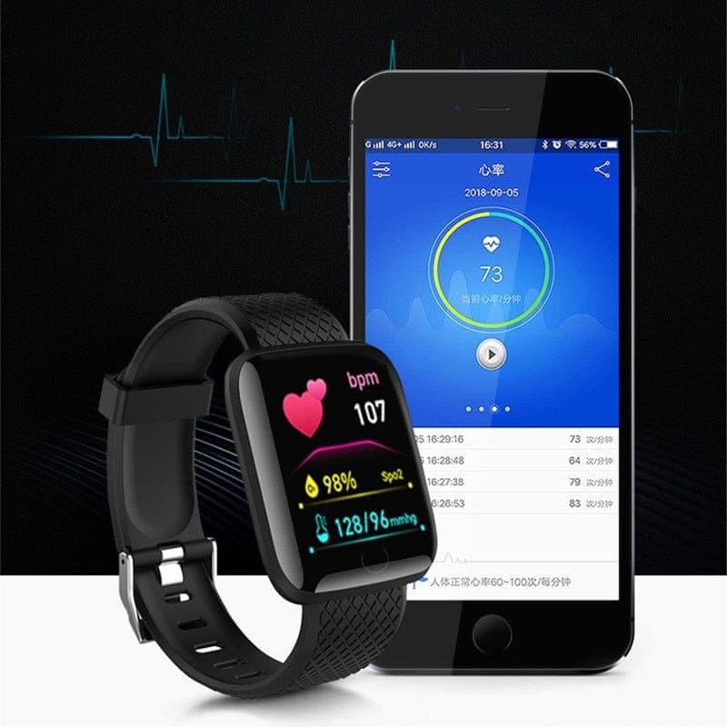 D13 Smart Watch Men Blood Pressure Waterproof Smartwatch Women Heart Rate Monitor Fitness Tracker Watch Sport For Android IOS - Ammpoure Wellbeing