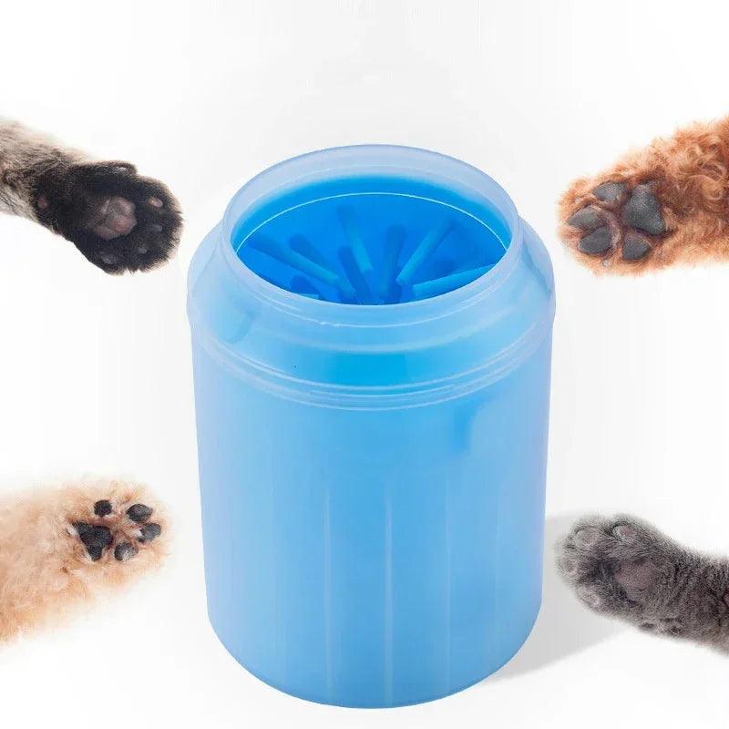 Dog Foot Cup Paw Washer Cleaner Dog Cat Foot Cleaning Brush Soft Silicone Dog Paw Cleaning Dog Paw Cleaning Bucket Accessories - Ammpoure Wellbeing