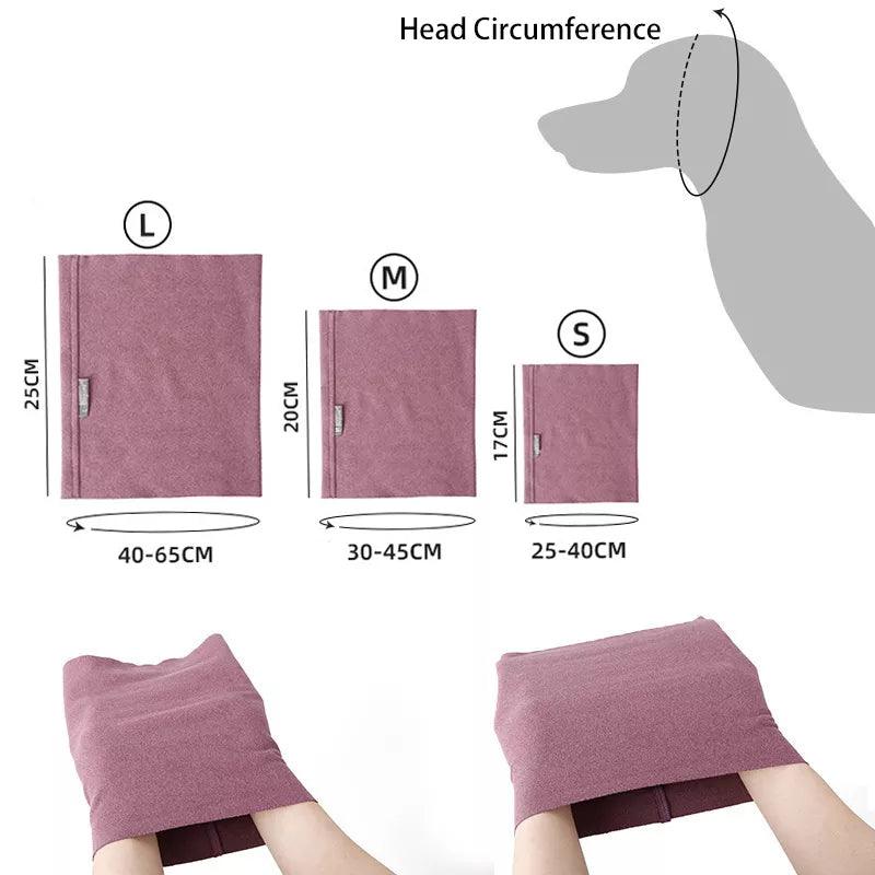 Dog Grooming Earmuffs Soft Warm Noise - proof Earmuffs Pet Ear Cover Cloth Hat Windproof Hats Dog Cat Pet Accessories - Ammpoure Wellbeing