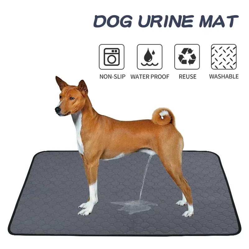 Dog Pee Pad Reusable Washable Waterproof Absorbent Pet Mat Puppy Training Pad Car Seat Cover Dog Supplies - Ammpoure Wellbeing