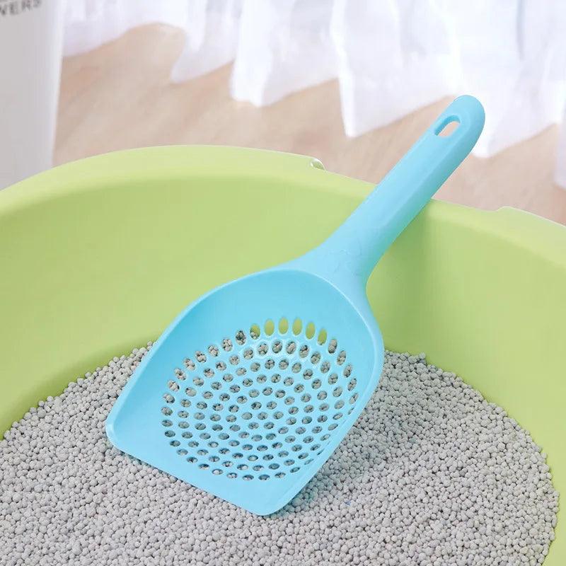 Durable Thick Cat Litter Shovel Cat Scoop Shovel Waste Tray Pet Cleaning Tool Plastic Cat Sand Toilet Cleaner Spoons - Ammpoure Wellbeing