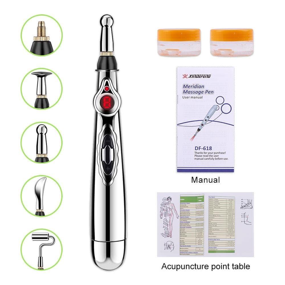 Electric Acupuncture Pen Body Massage Tool - Ammpoure Wellbeing