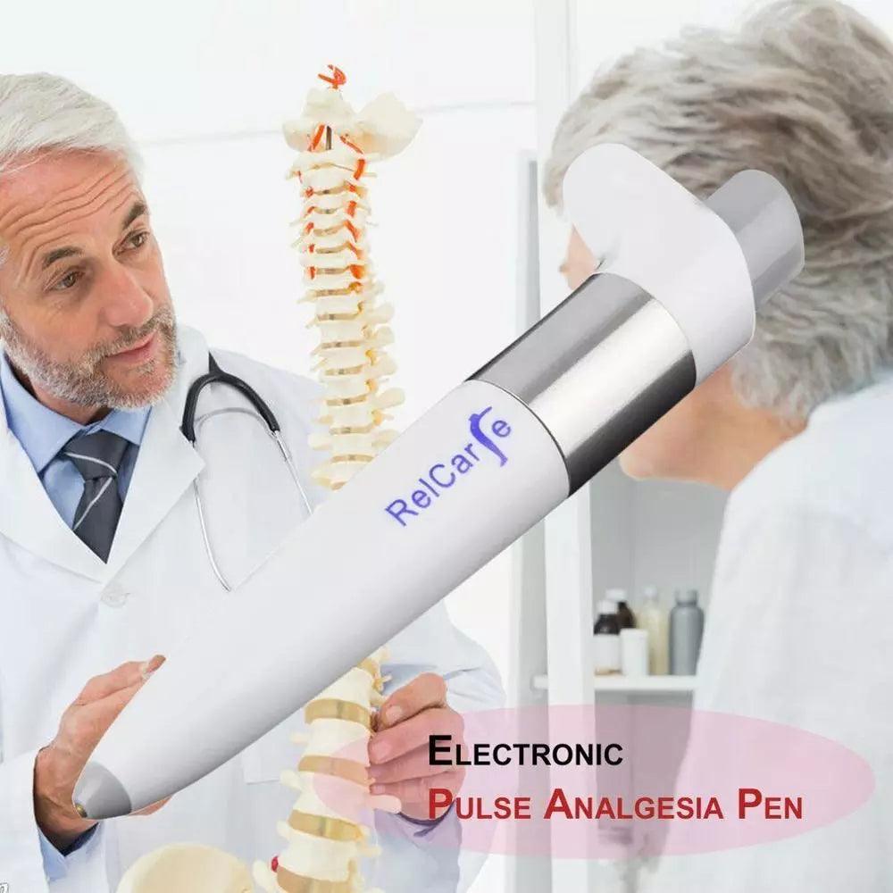 Electronic Pulse Analgesia Pen Pain Relief Sciatica Joint Portable Handheld Point Massage Pen - Ammpoure Wellbeing