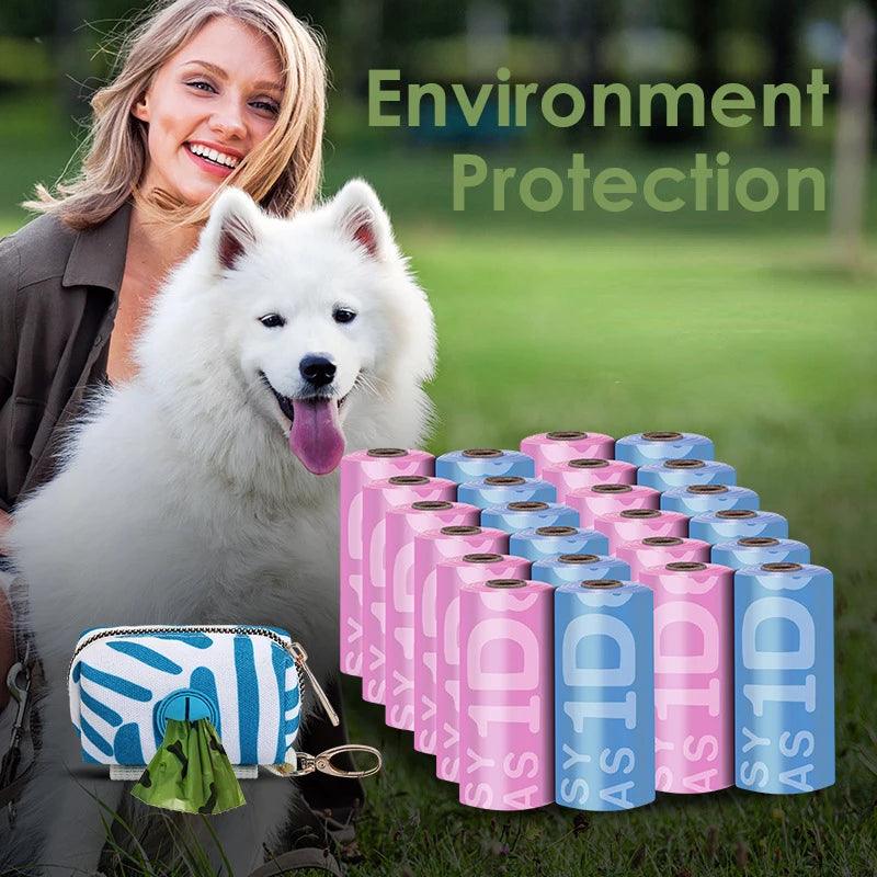 EPI Biodegradable Pet Garbage Bag Dog Poop Bags Dog Poop Bag Dog Cleaning Supplies Dog Products for Dogs - Ammpoure Wellbeing