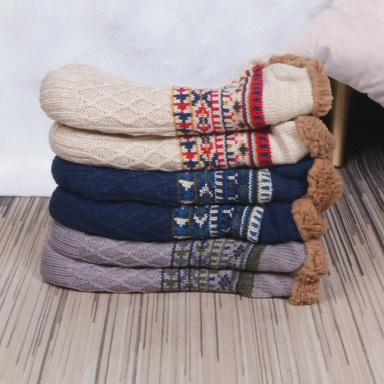 Fall and Winter Floor Socks Home Warm Women Men Socks Snow Socks Sleep Carpet Socks Slippers Socks Men Non - slip Yoga Socks 2024 - Ammpoure Wellbeing