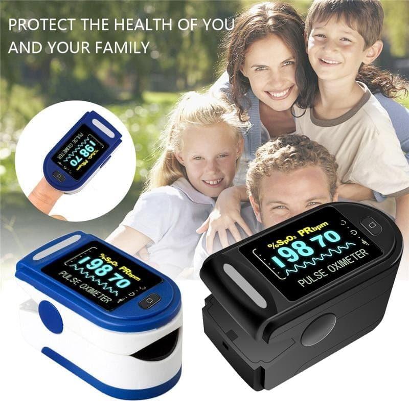 Fingertip Pulse Oximeter with OLED Display UK - Ammpoure Wellbeing