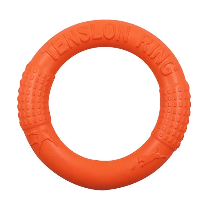 Floating Water Dog Toys Pet Flying Disk Training Ring Interactive Toy Puller Resistant Aggressive Chewing for Small Medium Dogs - Ammpoure Wellbeing