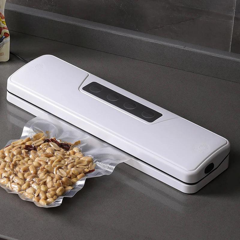 Food Vacuum Sealer Packaging Machine Automatic 220V/110V Household Vacuum Food Sealing With Free 10pcs Vacuum bags - Ammpoure Wellbeing