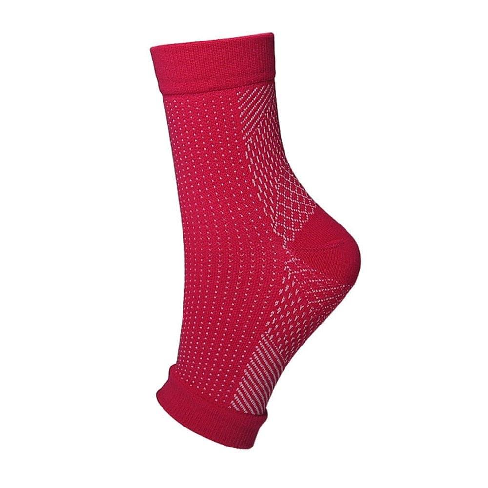 Foot angel anti fatigue compression foot sleeve Ankle Support Running Cycle Basketball Sports Socks Outdoor Men Ankle Brace Sock - Ammpoure Wellbeing