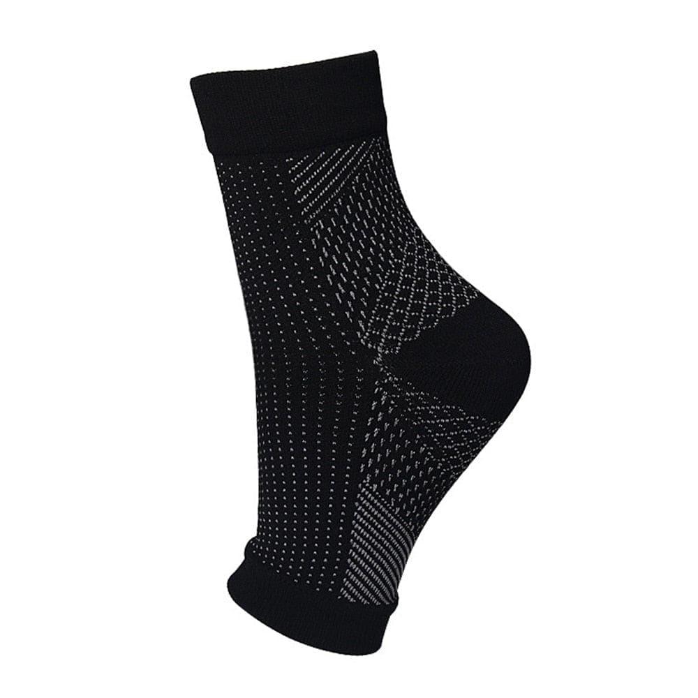 Foot angel anti fatigue compression foot sleeve Ankle Support Running Cycle Basketball Sports Socks Outdoor Men Ankle Brace Sock - Ammpoure Wellbeing