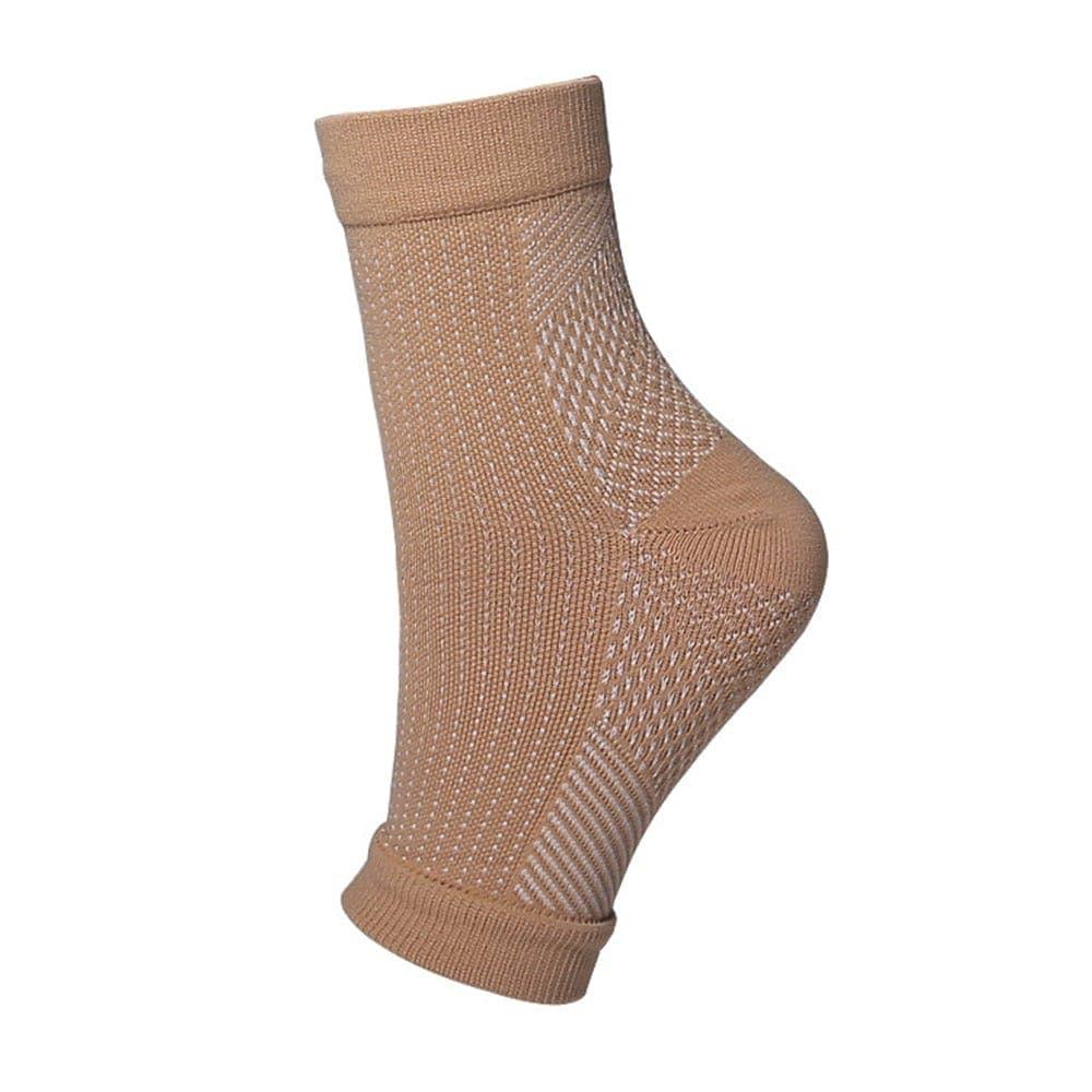 Foot angel anti fatigue compression foot sleeve Ankle Support Running Cycle Basketball Sports Socks Outdoor Men Ankle Brace Sock - Ammpoure Wellbeing