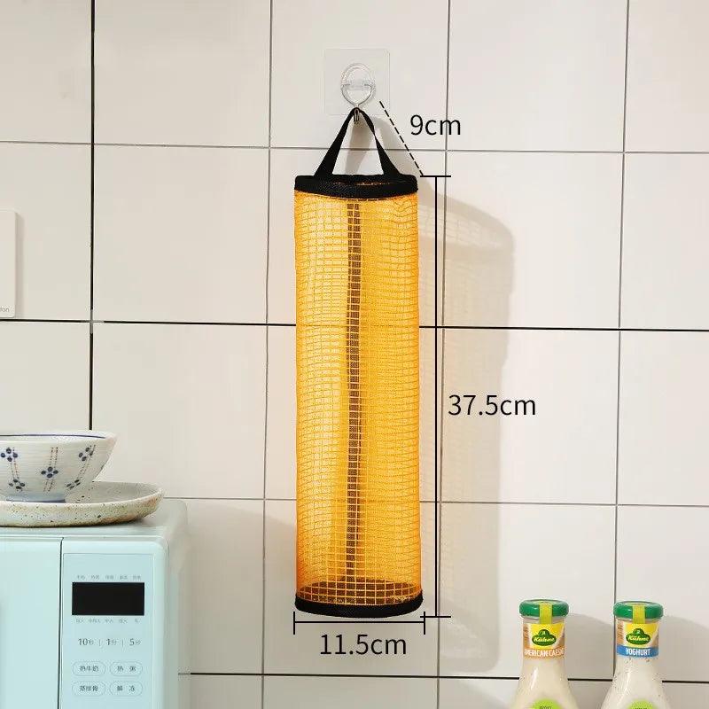 Garbage Bag Storage Kitchen Garbage Organizer Plastic Bag Holder Organizing Hanging Garbage Collection Storage Bag - Ammpoure Wellbeing