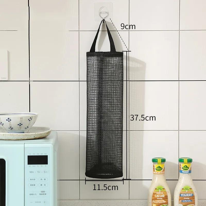 Garbage Bag Storage Kitchen Garbage Organizer Plastic Bag Holder Organizing Hanging Garbage Collection Storage Bag - Ammpoure Wellbeing