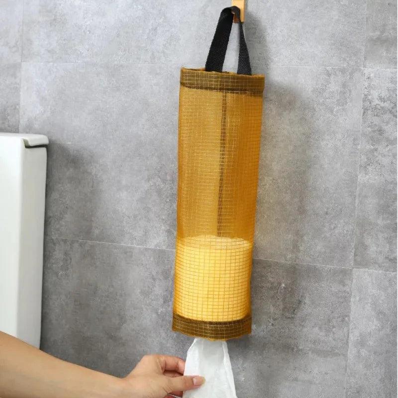 Garbage Bag Storage Kitchen Garbage Organizer Plastic Bag Holder Organizing Hanging Garbage Collection Storage Bag - Ammpoure Wellbeing