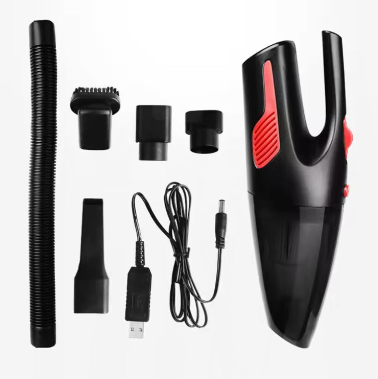 Handheld Cordless Vacuum Cleaner USB (120W 4000PA) UK for Car, Home, Pet hair and more (Wet/Dry) - Ammpoure Wellbeing