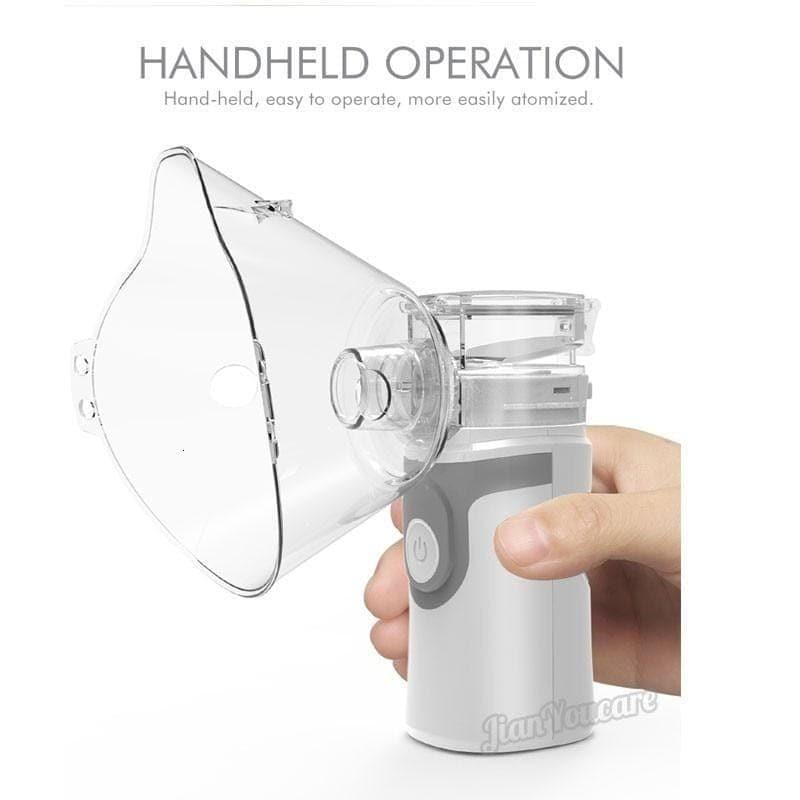 Handheld Inhale Nebulizer Portable, Autocleaning, Silent - Ammpoure Wellbeing