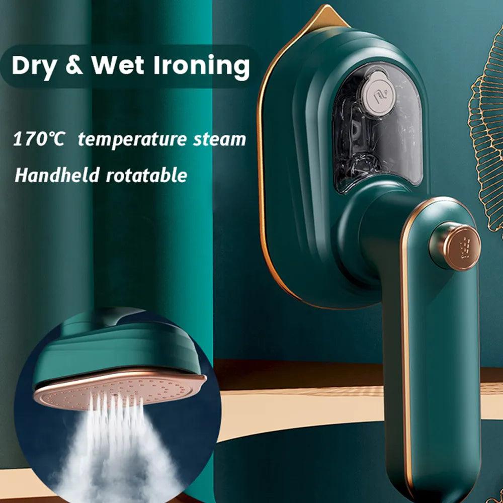 Handheld Portable Home Travelling For Clothes Ironing Wet Dry Ironing Machine Garment Steamer - Ammpoure Wellbeing