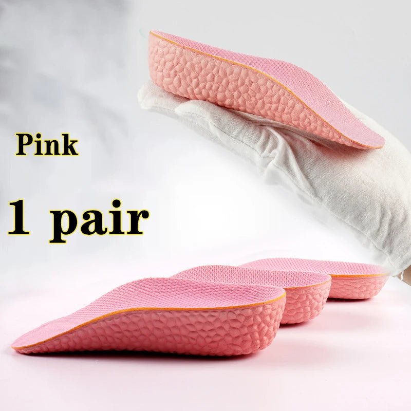 Height Increase Insoles Men Women Shoes Flat Feet Arch Support Orthopedic Insoles Sneakers Heel Lift Memory Foam Soft Shoe Pads - Ammpoure Wellbeing