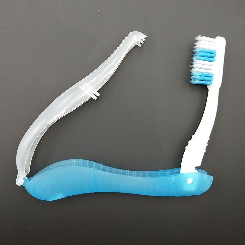 Hygiene Oral Portable Disposable Foldable Travel Camping Toothbrush Hiking Tooth Brush Tooth Cleaning Tools folding toothbrush - Ammpoure Wellbeing