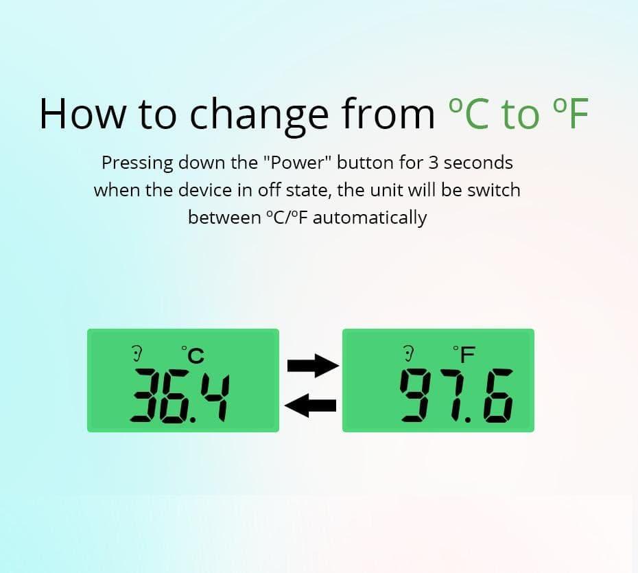 Infrared Fever Digital Thermometer - Baby, Adult - Ammpoure Wellbeing