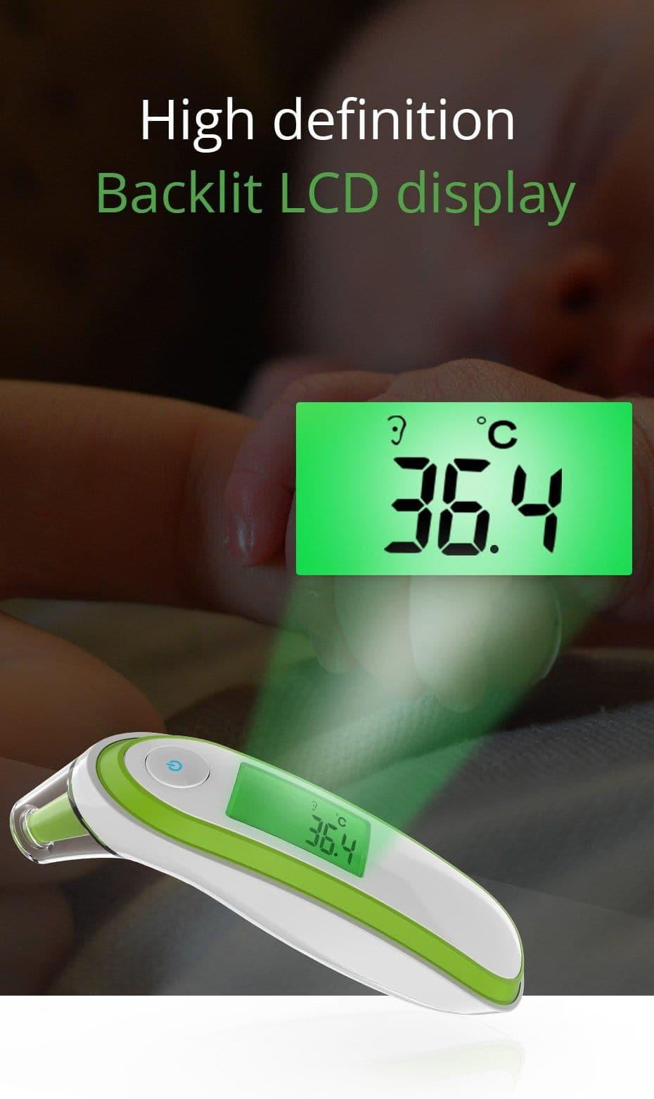 Infrared Fever Digital Thermometer - Baby, Adult - Ammpoure Wellbeing