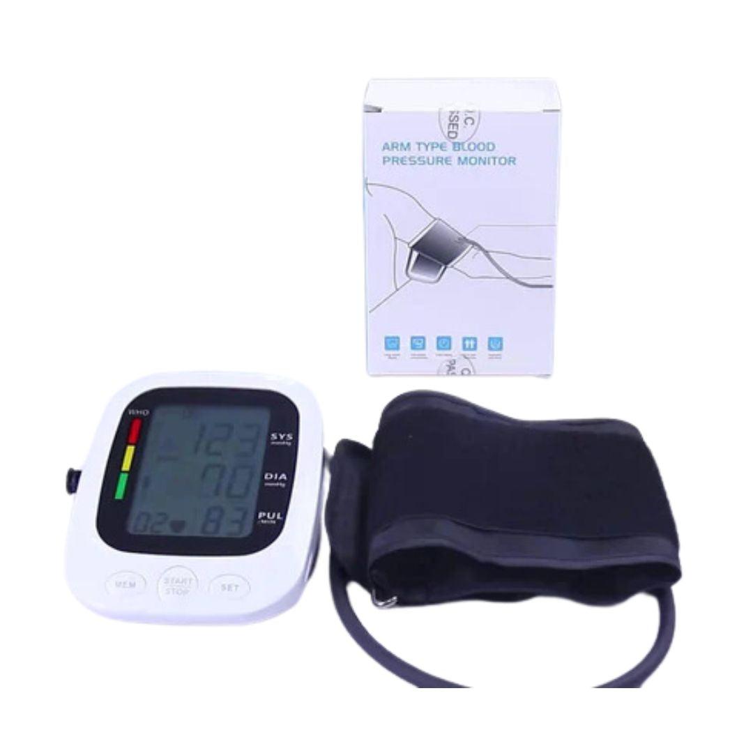 LCD Automatic UK Blood Pressure Machine Monitor - Ammpoure Wellbeing