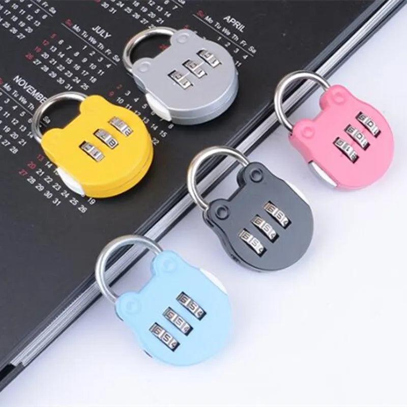 Luggage Travel Digit Number Code Lock Combination Padlock Safe Lock for Gym Digital Locker Suitcase Drawer Lock Hardware - Ammpoure Wellbeing