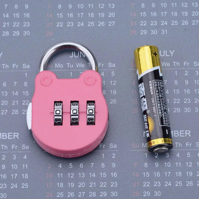 Luggage Travel Digit Number Code Lock Combination Padlock Safe Lock for Gym Digital Locker Suitcase Drawer Lock Hardware - Ammpoure Wellbeing