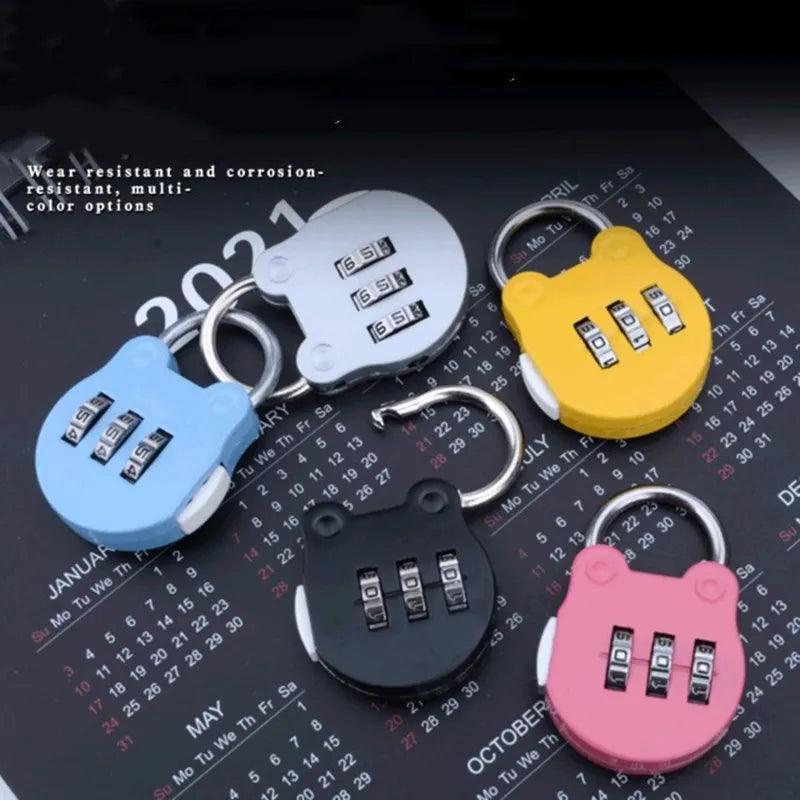 Luggage Travel Digit Number Code Lock Combination Padlock Safe Lock for Gym Digital Locker Suitcase Drawer Lock Hardware - Ammpoure Wellbeing