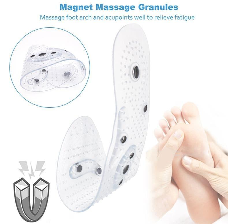 Magnetic Massage Insoles (Pair) UK for Weight Loss Unisex - Ammpoure Wellbeing