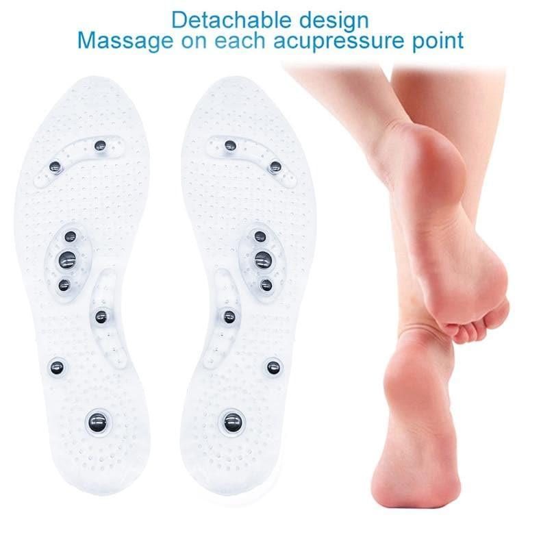Magnetic Massage Insoles (Pair) UK for Weight Loss Unisex - Ammpoure Wellbeing