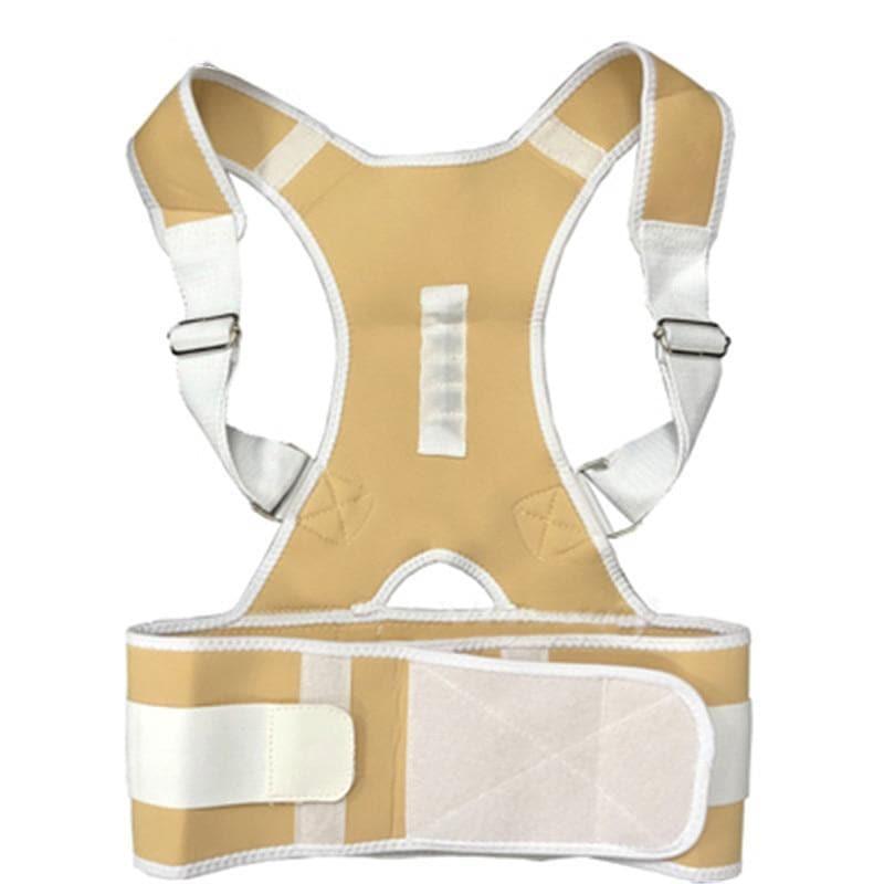 Magnetic Therapy Posture Corrector Brace UK Back Support Belt for Men Women (S - XXL) - Ammpoure Wellbeing