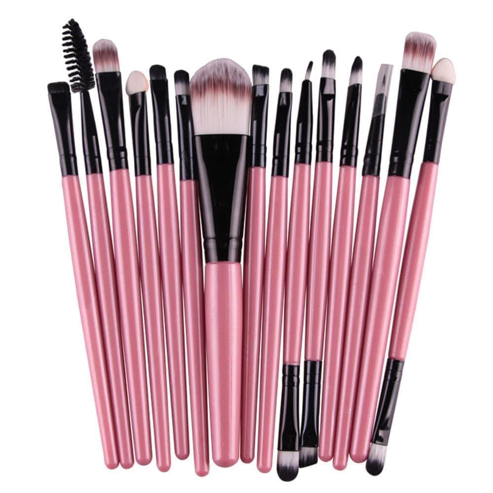 Makeup Brushes Tool Set 6/15/18/20Pcs - Ammpoure Wellbeing