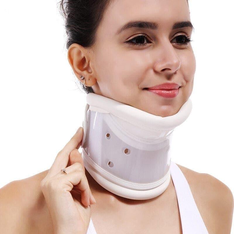 Medical Cervical Neck brace Collar with Chin Support for Stiff Relief Cervical Collar correct neck support pain Bone Care health - Ammpoure Wellbeing