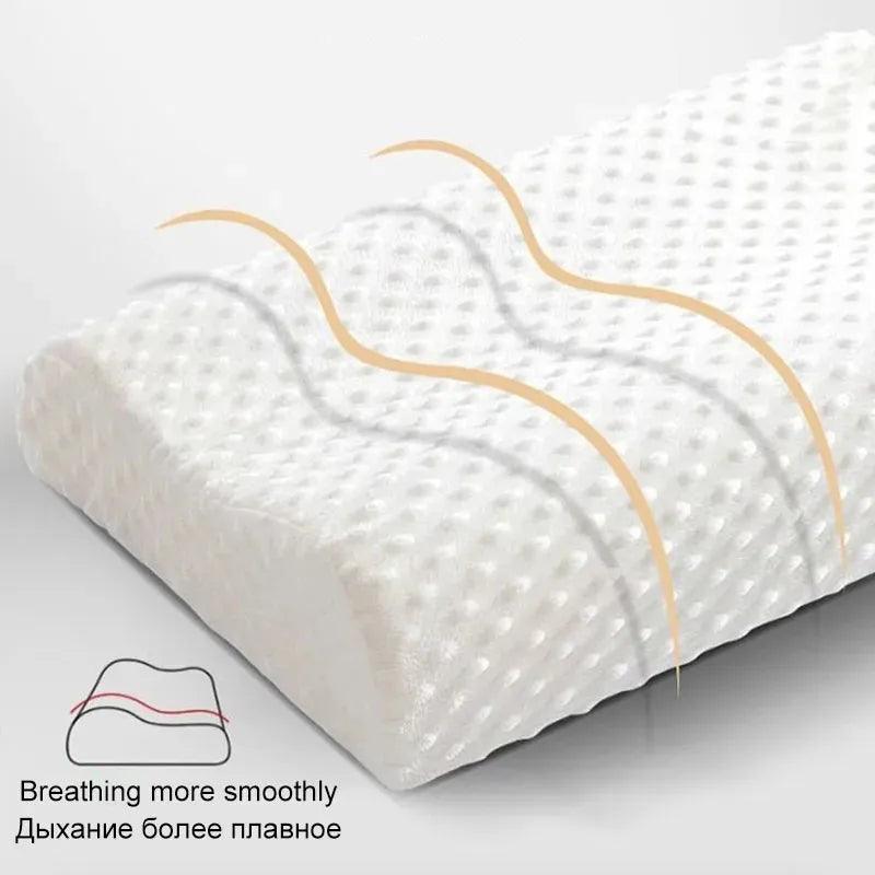 Memory Foam Pillow for Sleeping Adjustable Side Sleeper Pillow for Neck Shoulder Pain Relief Orthopedic Contour Pillow JAF028 - Ammpoure Wellbeing