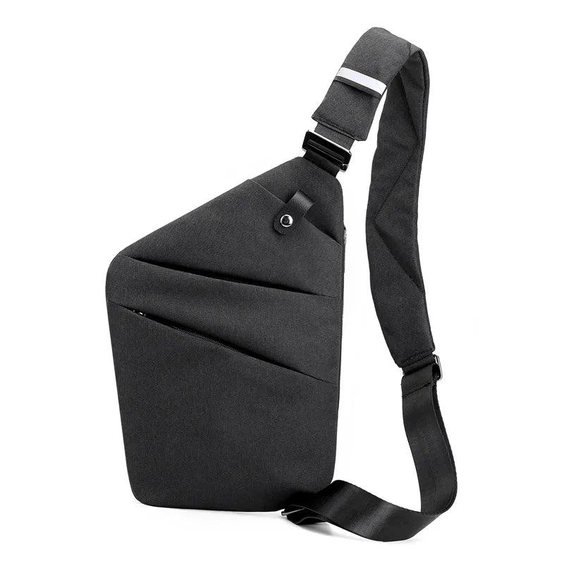 Men ultra thin anti - theft small chest bag mini cross body bags male one shoulder sling bag for travel boy sports bag - Ammpoure Wellbeing