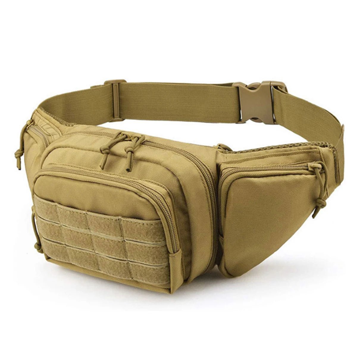 Men Waist Fanny Pack Belt Bag Tactical Military Motorcycle Rider Sports Climb Camping Nylon Male Tool Sling Chest Hip Bum Bag - Ammpoure Wellbeing