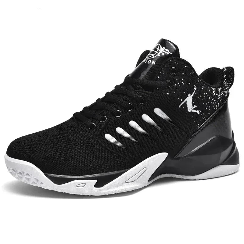 Men's Basketball Shoes Breathable Cushioning Non - Slip Wearable Sports Shoes Gym Training Athletic Basketball Sneakers for Women - Ammpoure Wellbeing