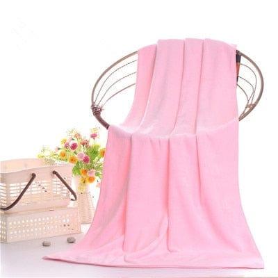 Microfiber bath towel, super large, soft, high absorption and quick - drying, sports, travel, no fading, multi - functional use - Ammpoure Wellbeing