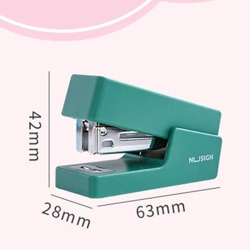 Mini Stapler Set Portable Color Paper Binding Machine Use 24/6 26/6 Staples Fashion Stationery Office Supplies - Ammpoure Wellbeing