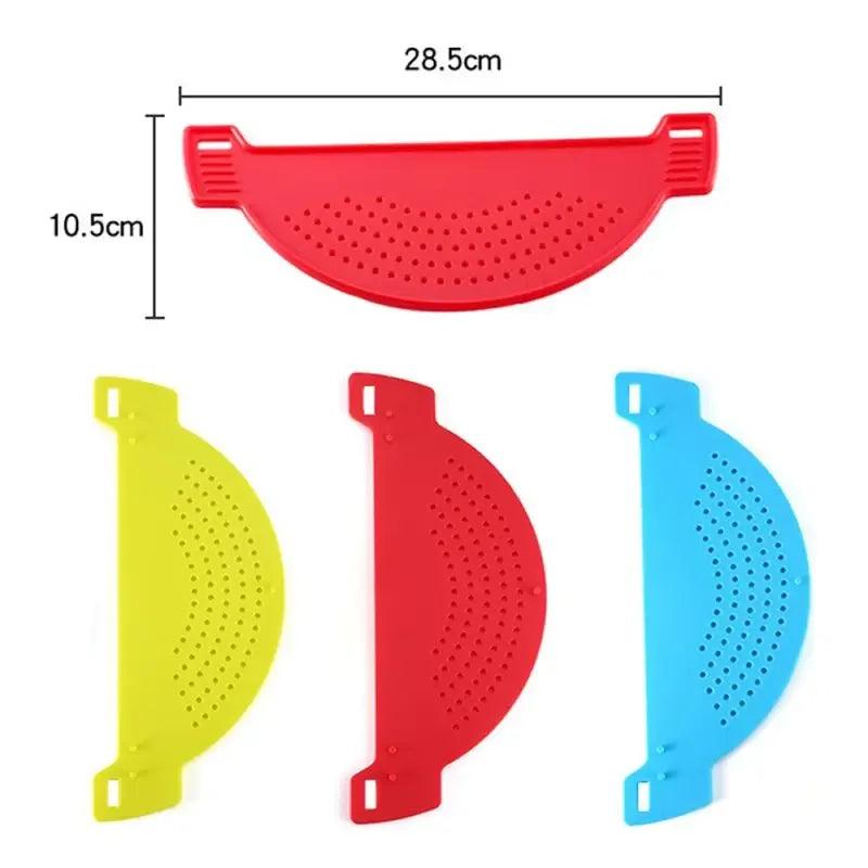 Multifunction PP Material Cooking Tool Fun Shape Pot Drain Pan Strainer Liquid Drainer Kitchen Colander Strainer - Ammpoure Wellbeing