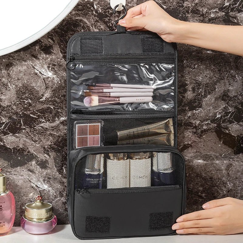 Multifunctional Travel hook wash bag cosmetics storage bag - Ammpoure Wellbeing