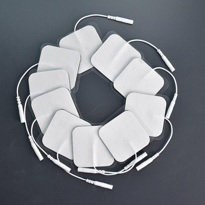 Muscle Stimulator Electrode Pads 20pcs 5x5cm for Tens Digital Therapy Machine - Ammpoure Wellbeing