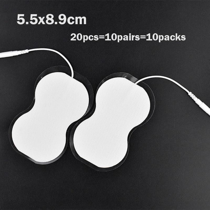 Muscle Stimulator Electrode Pads 20pcs 5x5cm for Tens Digital Therapy Machine - Ammpoure Wellbeing