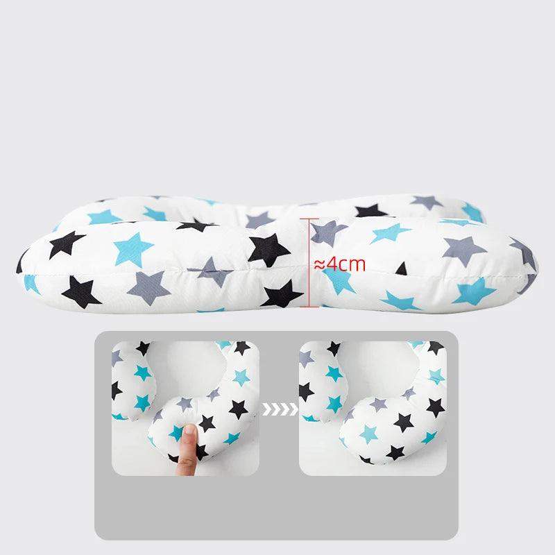 New cartoon children's U - shaped pillow, cotton soft baby pillow, travel car children's pillow, multi - functional stroller pillow - Ammpoure Wellbeing