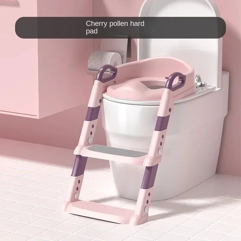 New Stepped Children's Toilet Foldable Foot Stool Multi - functional Toilet Boy Girl Baby Toilet Training Potty Ladder for Kids - Ammpoure Wellbeing