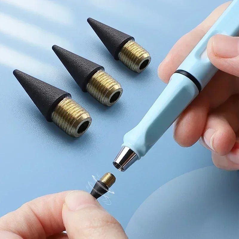 New Technology Pencil Unlimited Writing Durable No Ink Eternal Pencils Art Sketch Painting Tools Kid Gift School Stationery - Ammpoure Wellbeing