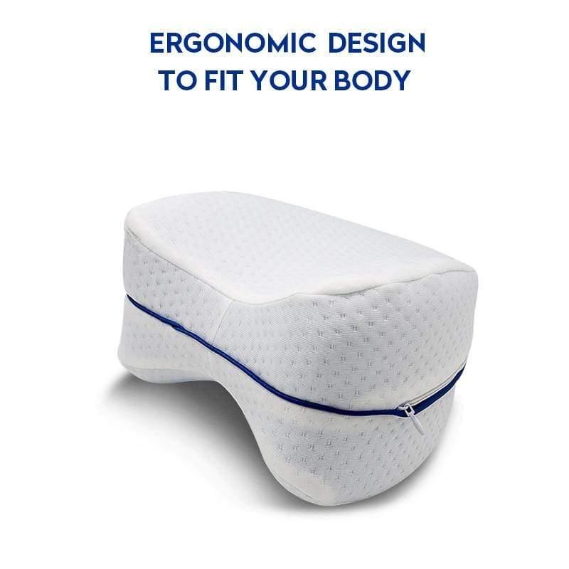 Orthopedic Memory Foam Pillow for in - between knees for side sleepers and pregnant women - Ammpoure Wellbeing
